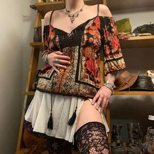 Fairy Goth Angie Crochet Blouse